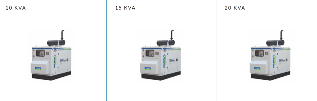 Greaves 10 kVA diesel generator