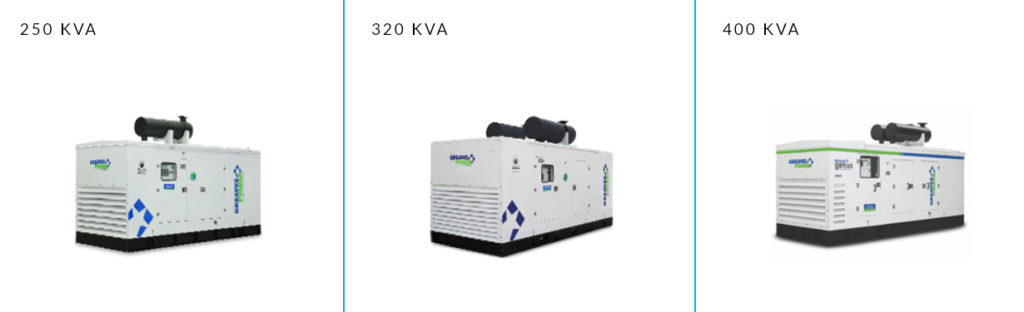 Greaves 250 kVA diesel generator