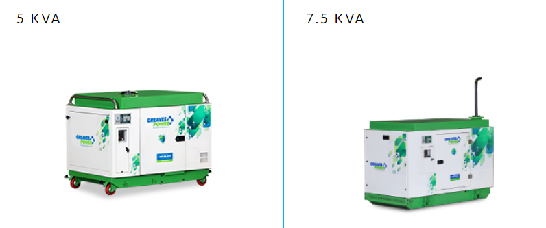 Greaves 5 kVA diesel generator
